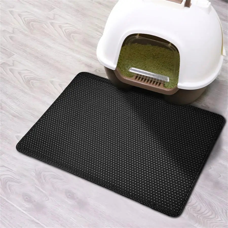 Tapis de litière pour chat imperméable et résistant à l'urine