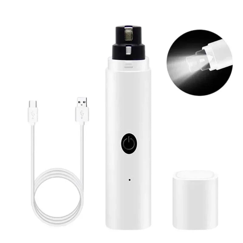 Coupe-ongles électrique pour chien rechargeable par USB