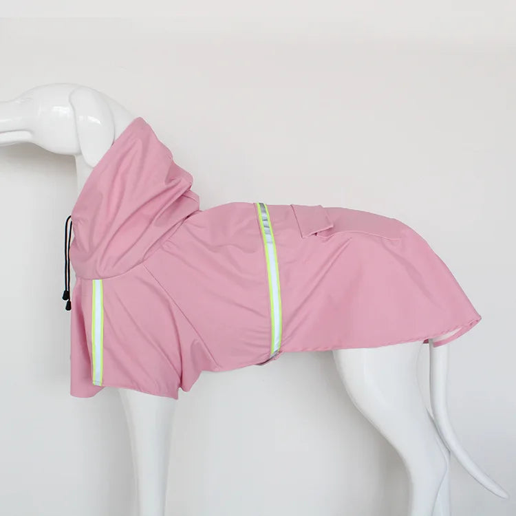 Manteau imperméable pour chien de grande taille