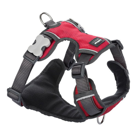 Dog Harness Red Dingo Padded Red Size L-0