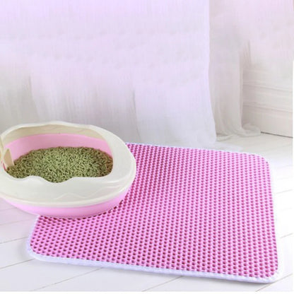 Tapis de litière pour chat imperméable et résistant à l'urine