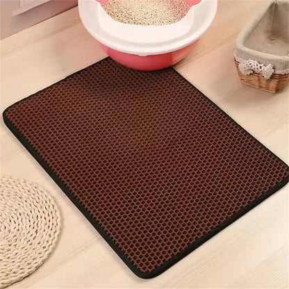 Tapis de litière pour chat imperméable et résistant à l'urine