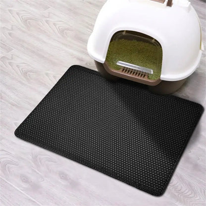 Tapis de litière pour chat imperméable et résistant à l'urine