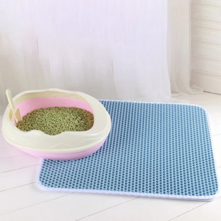 Tapis de litière pour chat imperméable et résistant à l'urine