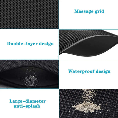 Tapis de litière pour chat imperméable et résistant à l'urine