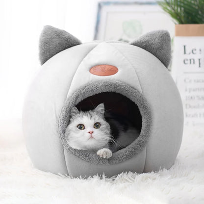 Nouveau lit pour chat confortable pour dormir profondément en hiver