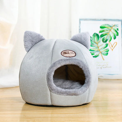 Nouveau lit pour chat confortable pour dormir profondément en hiver