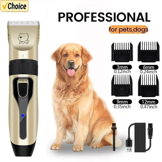 Tondeuse électrique professionnelle pour chiens et chats