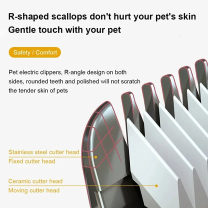 Tondeuse électrique professionnelle pour chiens et chats