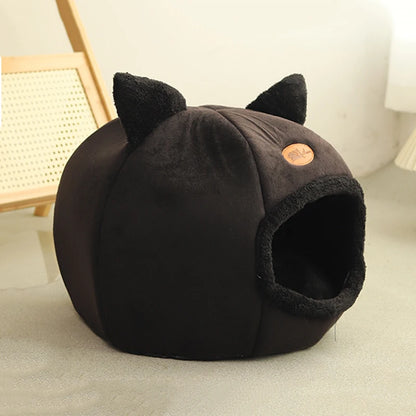 Nouveau lit pour chat confortable pour dormir profondément en hiver