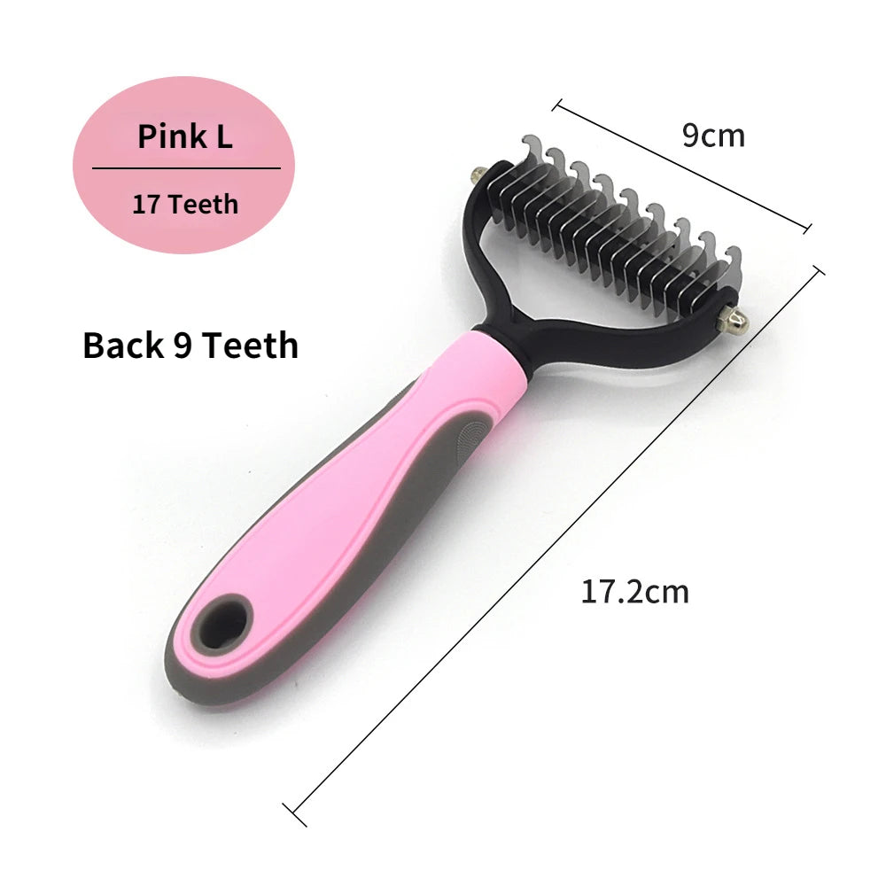 Brosse professionnelle pour éliminer les poils de chien