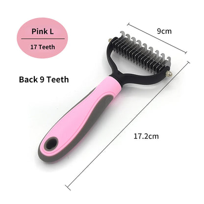Brosse professionnelle pour éliminer les poils de chien