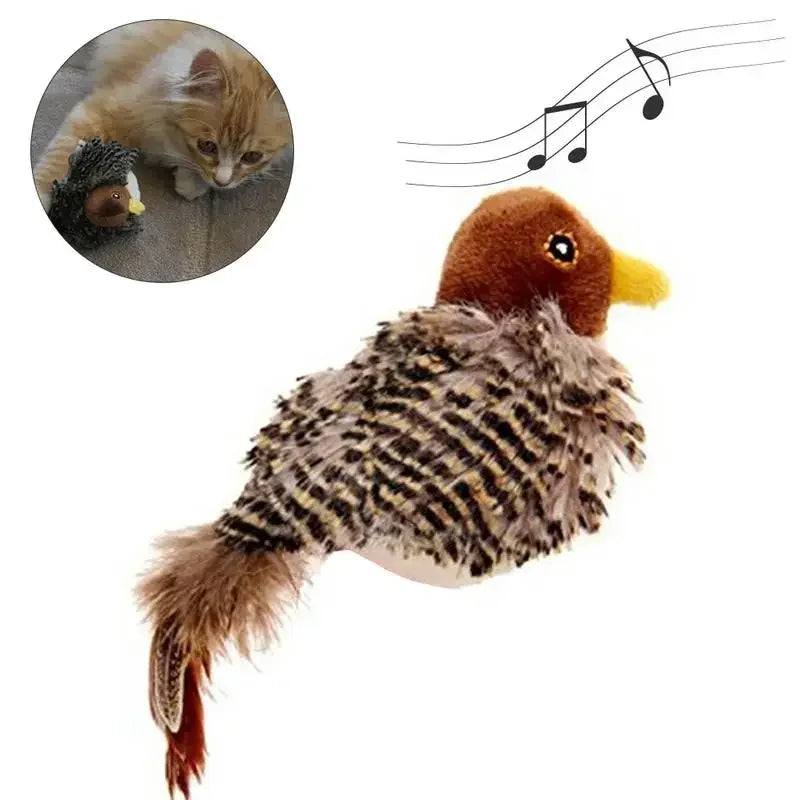 Jouets interactifs pour chats simulation d'oiseau électrique