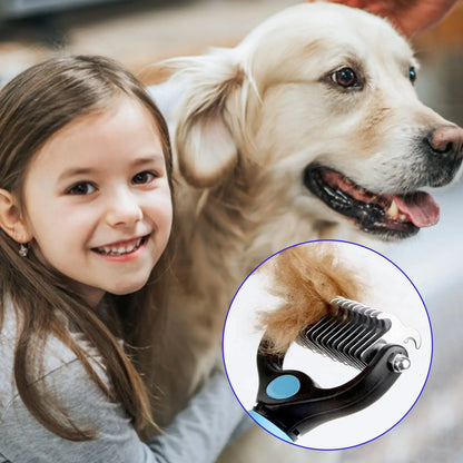 Brosse professionnelle pour éliminer les poils de chien