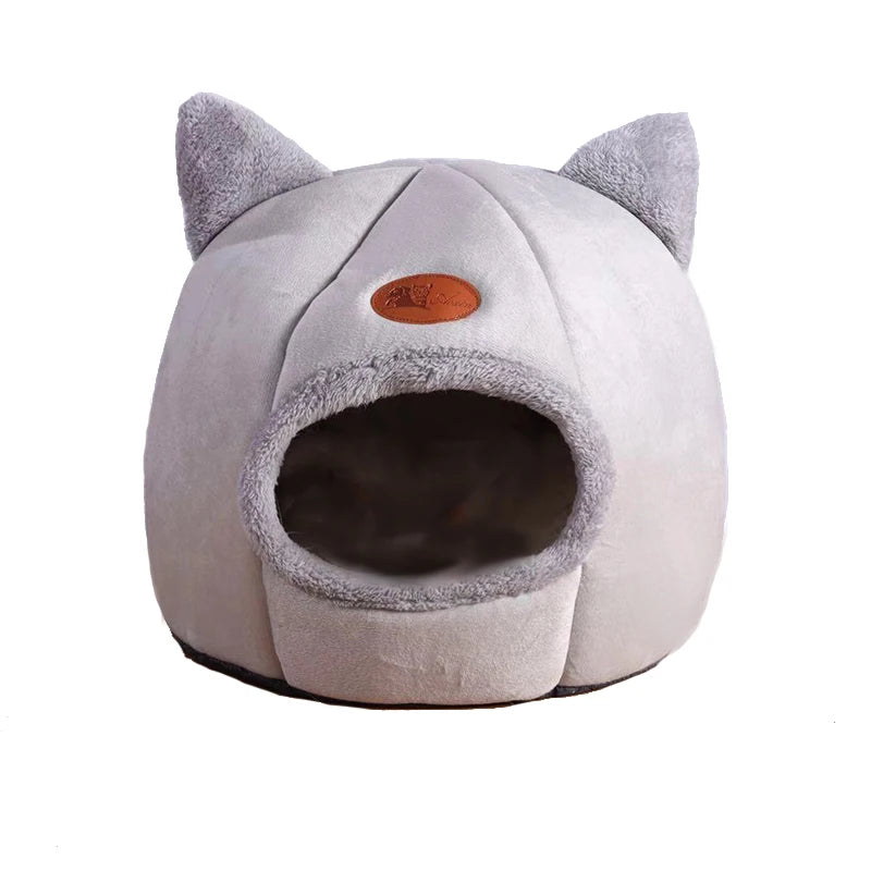 Nouveau lit pour chat confortable pour dormir profondément en hiver