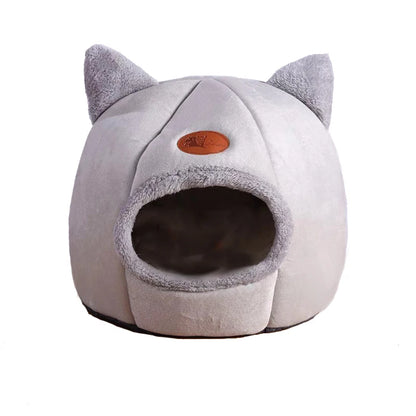 Nouveau lit pour chat confortable pour dormir profondément en hiver