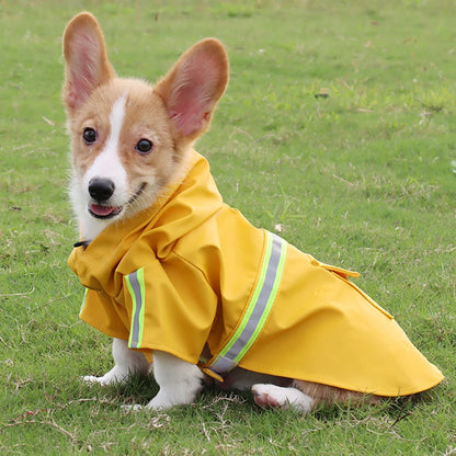 Manteau imperméable pour chien de grande taille