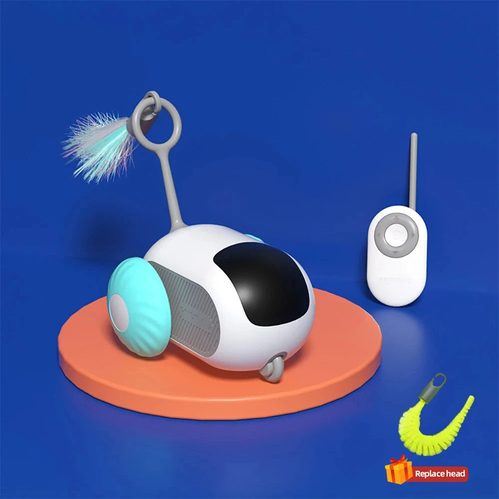 Jouet intelligent pour chat 2 modes déplacement automatique