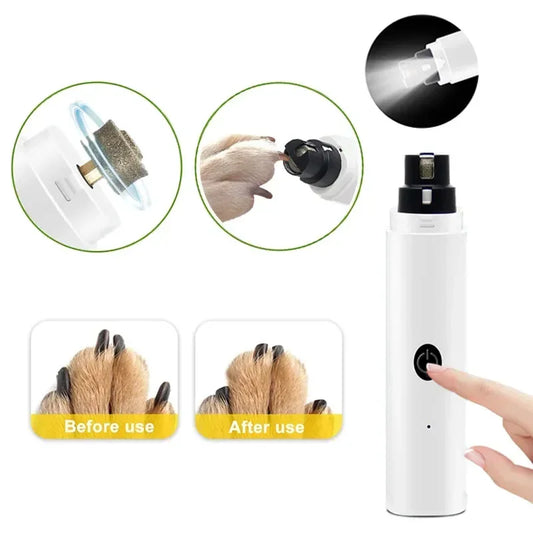 Coupe-ongles électrique pour chien rechargeable par USB