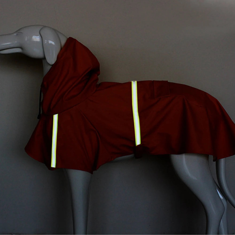 Manteau imperméable pour chien de grande taille
