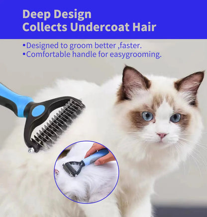 Brosse professionnelle pour éliminer les poils de chien