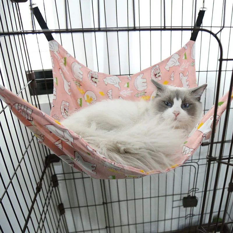 Hamac suspendu pour chat avec sangles réglables