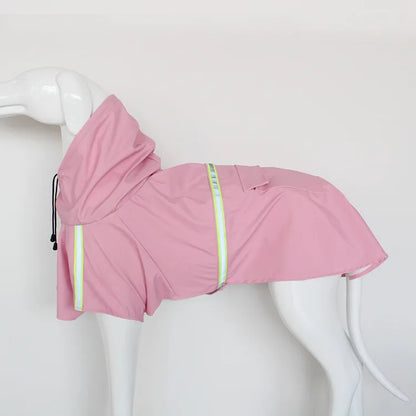 Manteau imperméable pour chien de grande taille