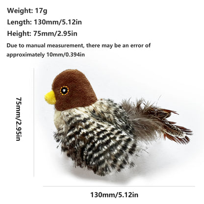 Jouets interactifs pour chats simulation d'oiseau électrique