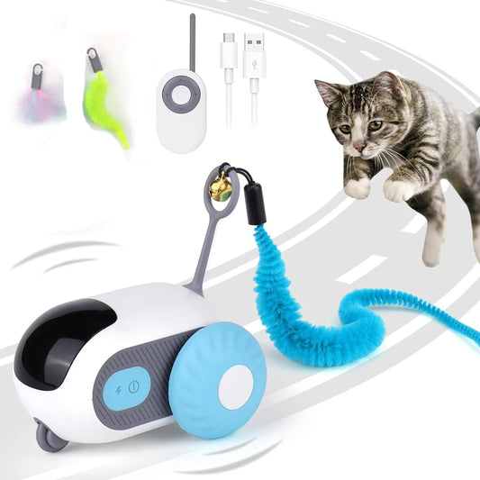 Jouet intelligent pour chat 2 modes déplacement automatique